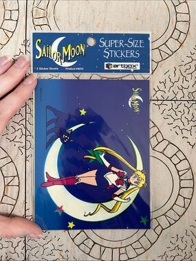 Sailor Moon Super-Size Stickers - Moon & Sailor Moon Design